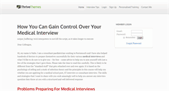 Desktop Screenshot of medicalinterviewpreparation.co.uk