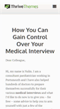 Mobile Screenshot of medicalinterviewpreparation.co.uk